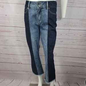 Cabi High-Low 2-Toned Jeans 6